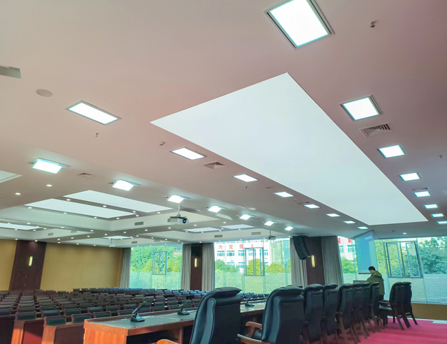 燈光音視頻系統在校園會議室的應用與優勢——巴中白云臺實驗學校會議室燈光音視頻、會議系統工程